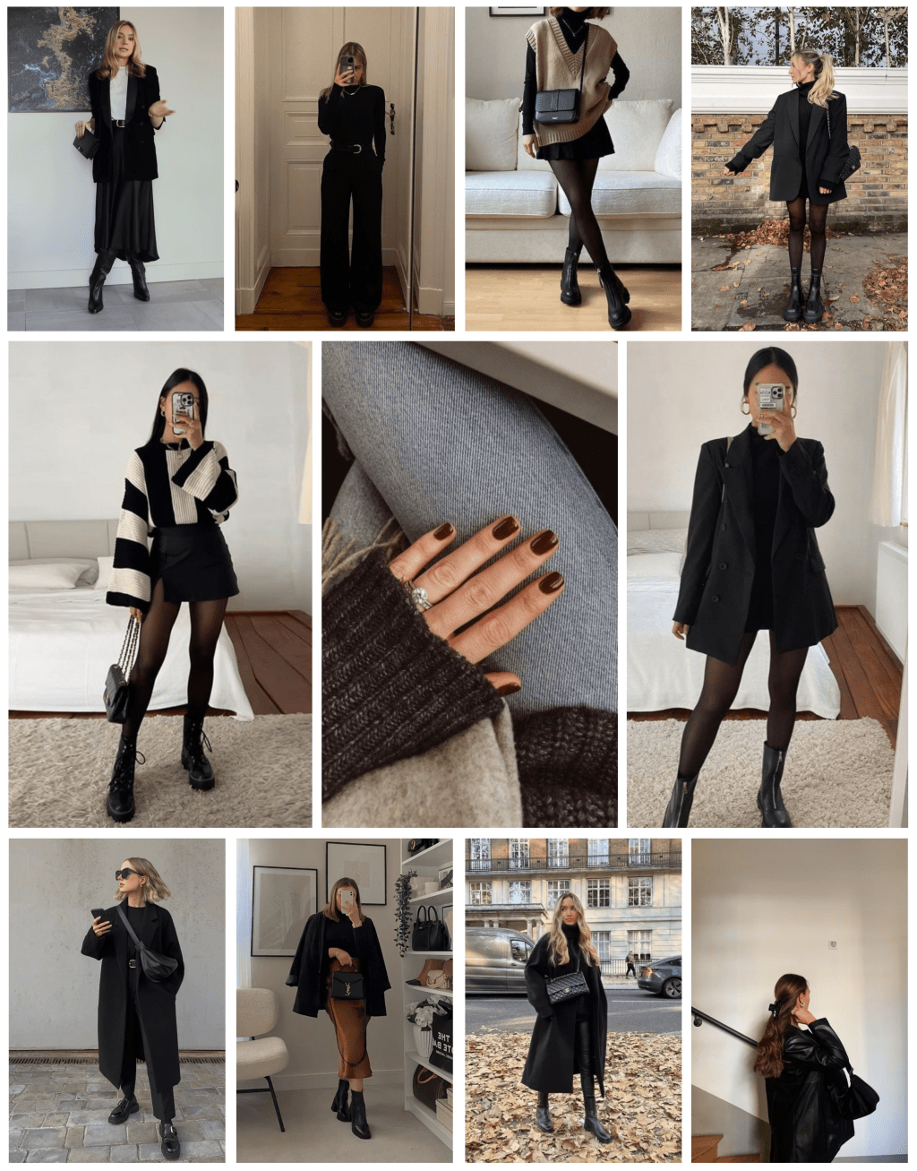 Mood Board: Dark Autumn Style